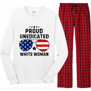 Proud Uneducated White Woman Long Sleeve Pajama Set