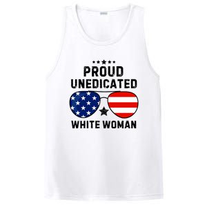 Proud Uneducated White Woman PosiCharge Competitor Tank