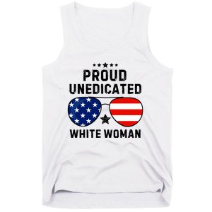 Proud Uneducated White Woman Tank Top