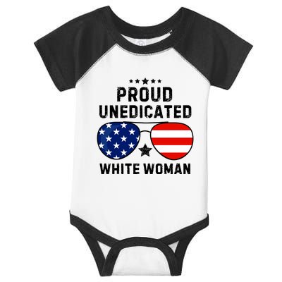 Proud Uneducated White Woman Infant Baby Jersey Bodysuit