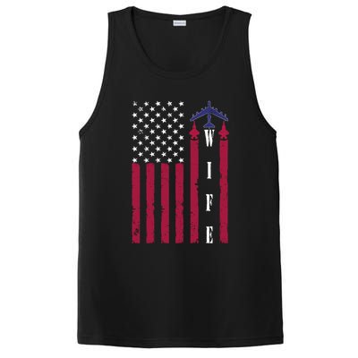 Proud Usaf Wife Air Force Academy Spouse Appreciation Day Great Gift PosiCharge Competitor Tank