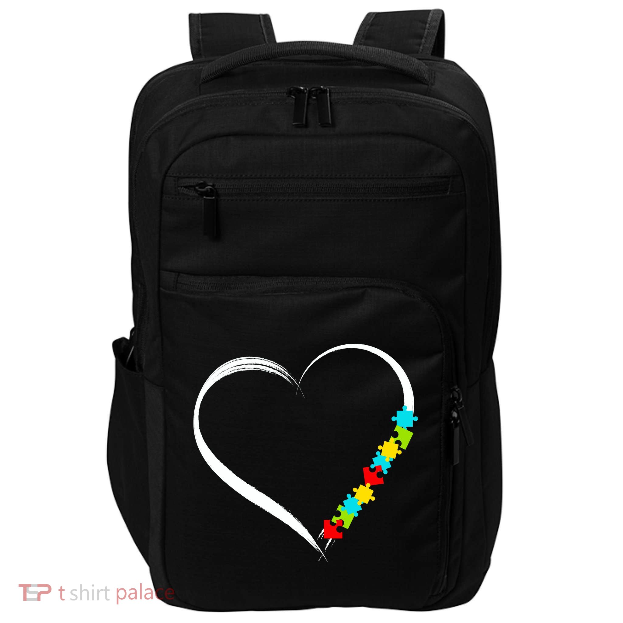 Puzzle Of Love Autism Awareness  Impact Tech Backpack