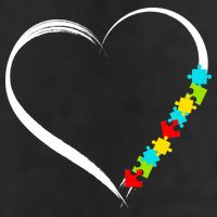 Puzzle Of Love Autism Awareness  Adult Drive Performance Visor