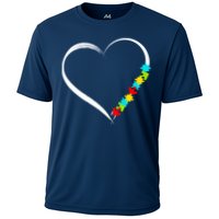 Puzzle Of Love Autism Awareness  Cooling Performance Crew T-Shirt