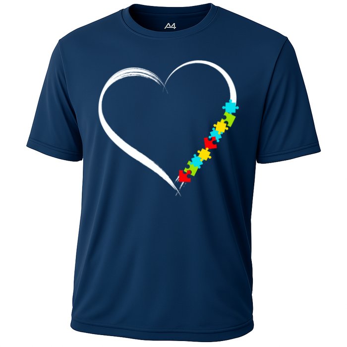 Puzzle Of Love Autism Awareness  Cooling Performance Crew T-Shirt