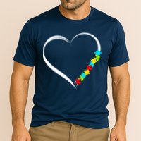 Puzzle Of Love Autism Awareness  Cooling Performance Crew T-Shirt
