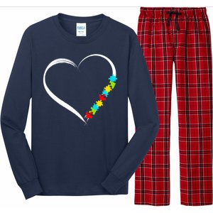 Puzzle Of Love Autism Awareness  Long Sleeve Pajama Set