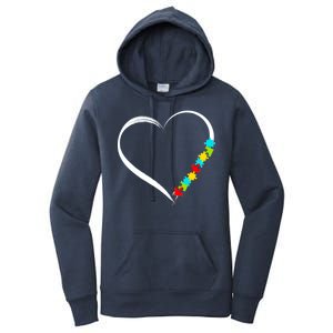 Puzzle Of Love Autism Awareness  Women's Pullover Hoodie