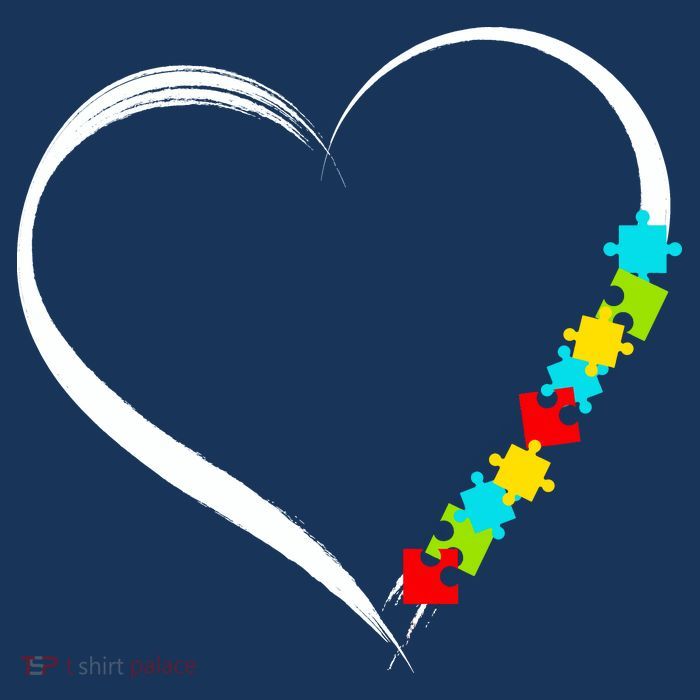 Puzzle Of Love Autism Awareness  Premium T-Shirt