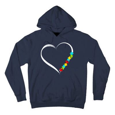 Puzzle Of Love Autism Awareness  Tall Hoodie