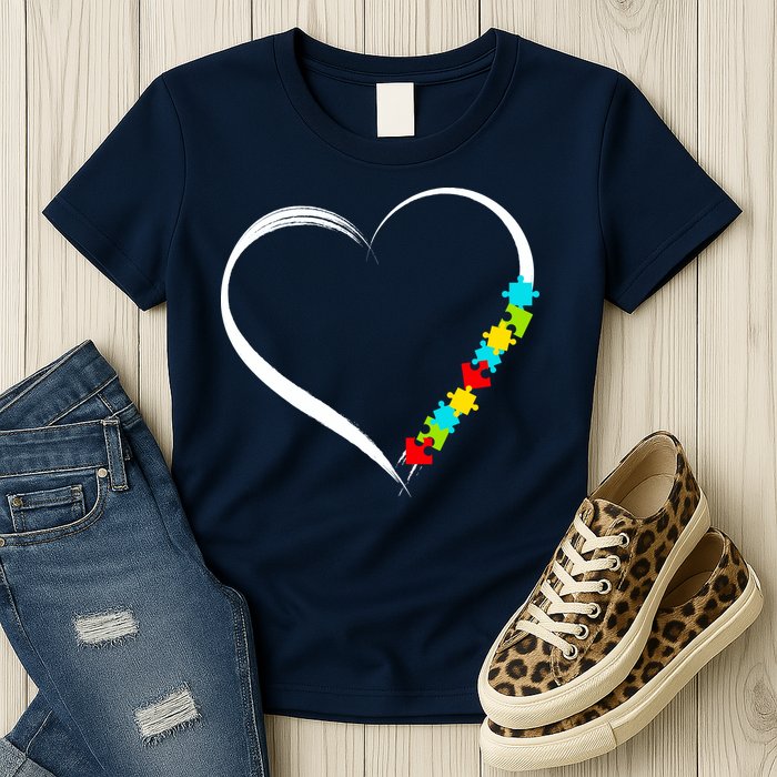 Puzzle Of Love Autism Awareness  Womens T-Shirt