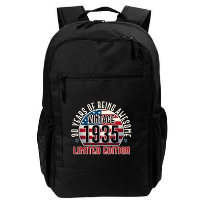 Patriotic Vintage 1935 Limited Edition 90 Years Of Being Awesome Backpack