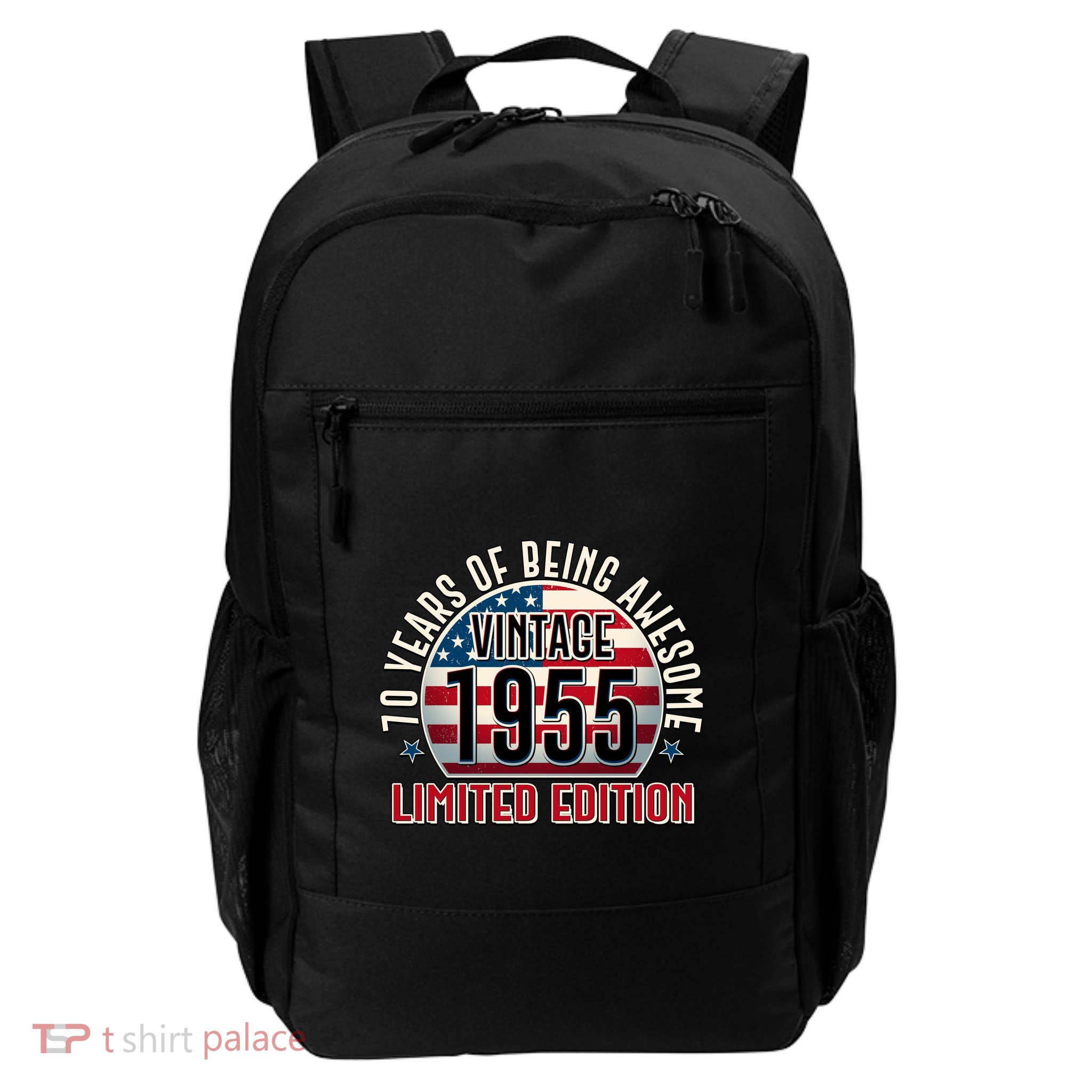 Patriotic Vintage 1955 Limited Edition 70 Years Of Being Awesome Backpack