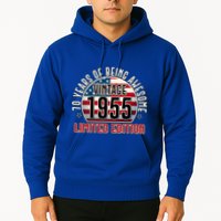 Patriotic Vintage 1955 Limited Edition 70 Years Of Being Awesome Hoodie