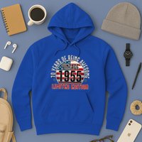 Patriotic Vintage 1955 Limited Edition 70 Years Of Being Awesome Hoodie