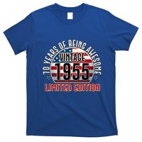 Patriotic Vintage 1955 Limited Edition 70 Years Of Being Awesome T-Shirt