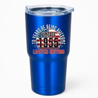 Patriotic Vintage 1955 Limited Edition 70 Years Of Being Awesome Tumbler