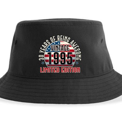 Patriotic Vintage 1995 Limited Edition 30 Years Of Being Awesome Sustainable Bucket Hat