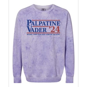 Palpatine Vader 2024 Vote Palpatine Vader In 2024 Colorblast Crewneck Sweatshirt