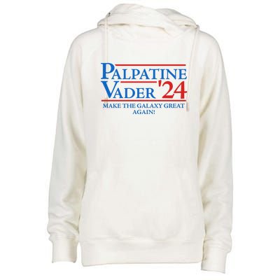 Palpatine Vader 2024 Womens Funnel Neck Pullover Hood