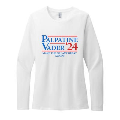 Palpatine Vader 2024 Womens CVC Long Sleeve Shirt