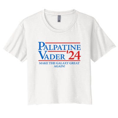 Palpatine Vader 2024 Women's Crop Top Tee