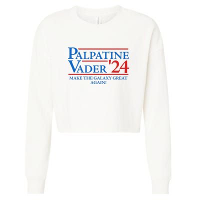 Palpatine Vader 2024 Cropped Pullover Crew