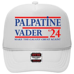 Palpatine Vader 2024 Vote Palpatine Vader In 2024 High Crown Mesh Back Trucker Hat