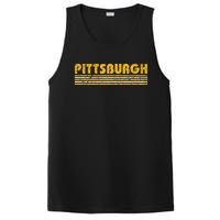 Pittsburgh Vintage 80s Retro Style PosiCharge Competitor Tank