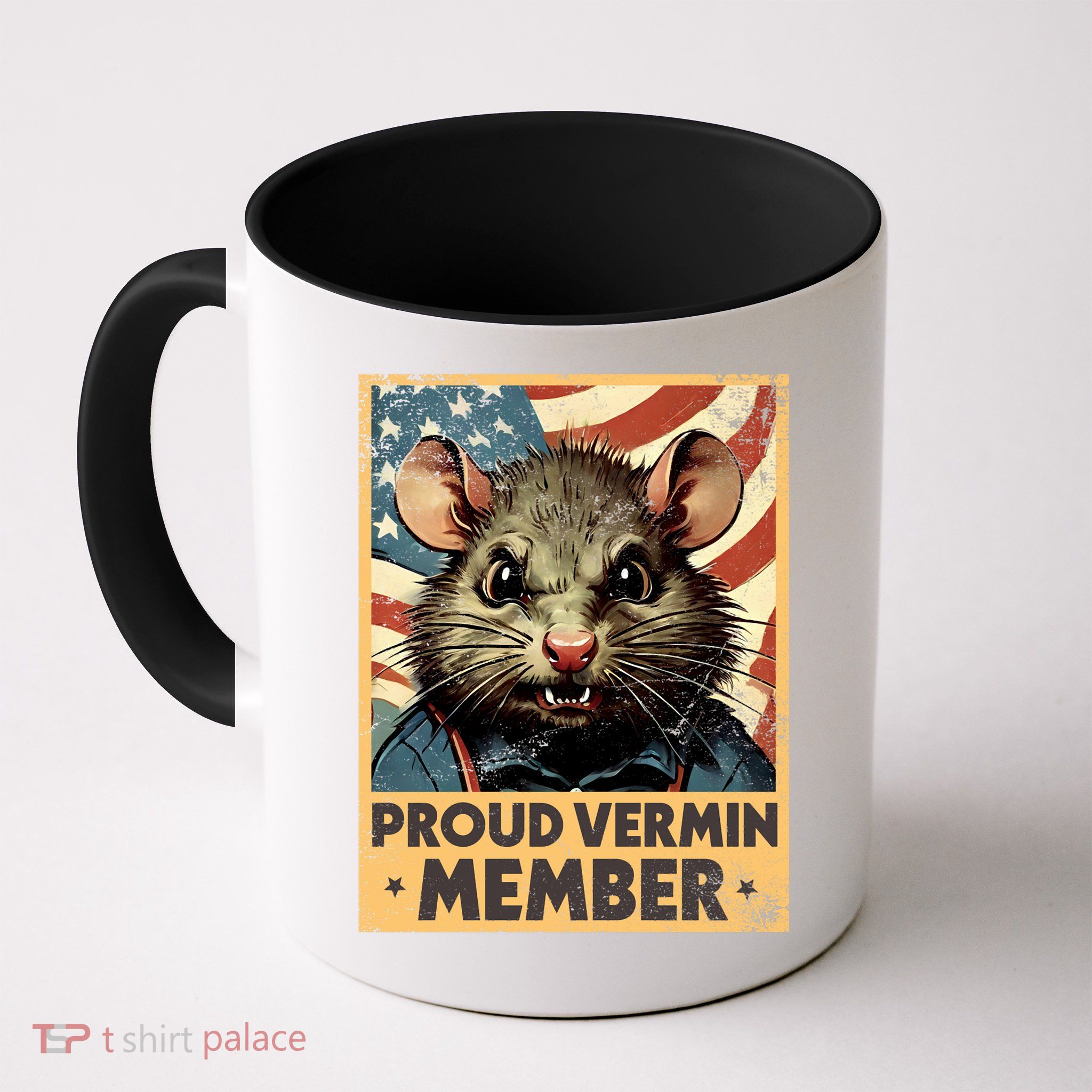 Proud Vermin Anti Trump Quote Mug