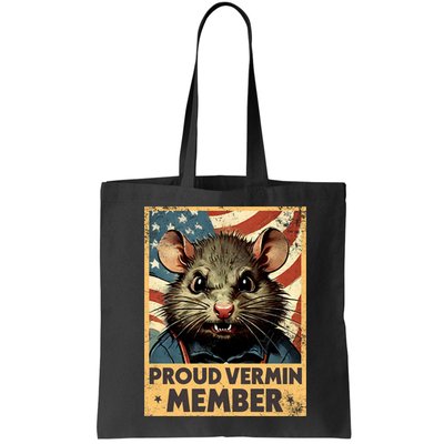 Proud Vermin Anti Trump Quote Bag