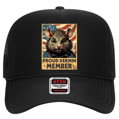 Proud Vermin Anti Trump Quote Trucker Hat