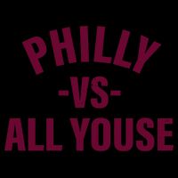 Philly Vs All Youse Funny Philadelphia Slang Retro Cooling Performance Crew T-Shirt