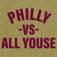 Philly Vs All Youse Funny Philadelphia Slang Retro Garment-Dyed Women's Muscle Tee