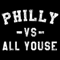 Philly Vs All Youse Funny Philadelphia Slang Retro Tie-Dye T-Shirt