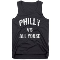 P.H.I.L.L.Y Vs All Youse Fun Philadelphians Meme Tank Top