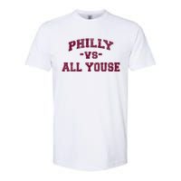 P.H.I.L.L.Y Vs All Youse Funny Retro Philadelphia Slang Softstyle CVC T-Shirt