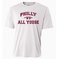 P.H.I.L.L.Y Vs All Youse Funny Retro Philadelphia Slang Cooling Performance Crew T-Shirt