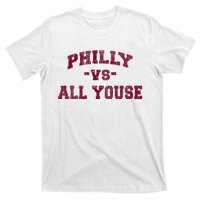 P.H.I.L.L.Y Vs All Youse Funny Retro Philadelphia Slang T-Shirt