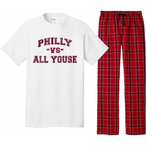 P.H.I.L.L.Y Vs All Youse Funny Retro Philadelphia Slang Pajama Set