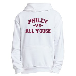 P.H.I.L.L.Y Vs All Youse Funny Retro Philadelphia Slang Urban Pullover Hoodie