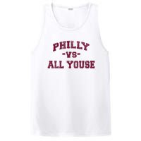 P.H.I.L.L.Y Vs All Youse Funny Retro Philadelphia Slang PosiCharge Competitor Tank