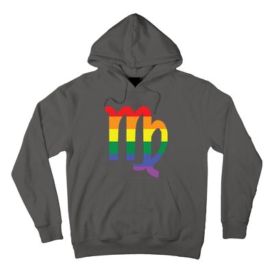 Proud Virgo Astrology LGBTQ Zodiac Sign Horoscope Design Hoodie