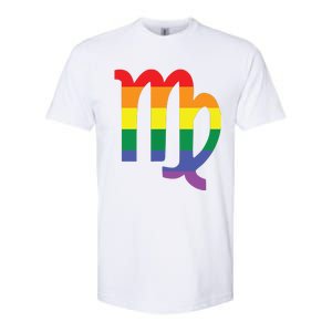 Proud Virgo Astrology LGBTQ Zodiac Sign Horoscope Design Softstyle CVC T-Shirt