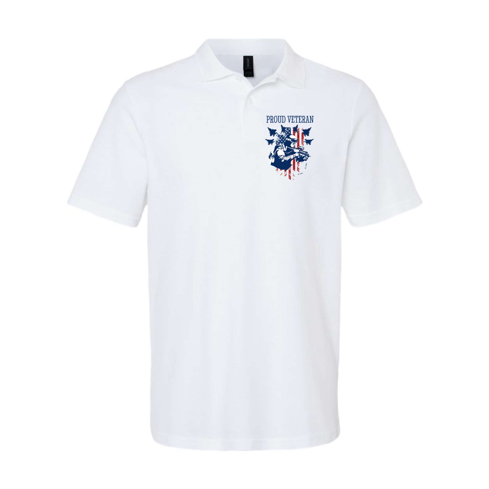 Proud Veteran Airstrike Combat Polo