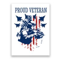 Proud Veteran Airstrike Combat Poster