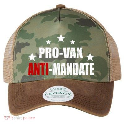 Pro Vax Anti Mandate Legacy Tie Dye Trucker Hat