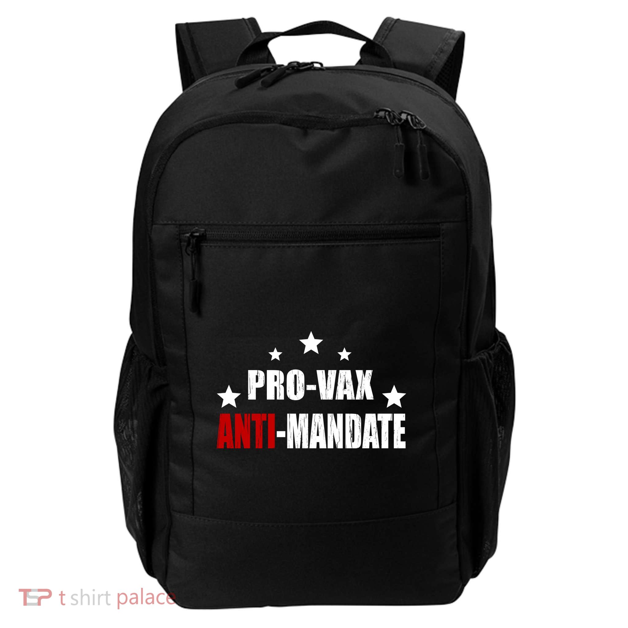 Pro Vax Anti Mandate Daily Commute Backpack