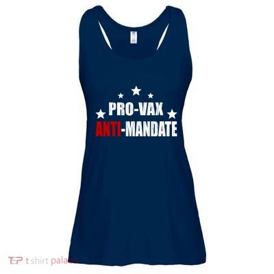 Pro Vax Anti Mandate Ladies Essential Flowy Tank