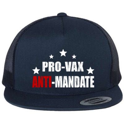 Pro Vax Anti Mandate Flatbill Hat